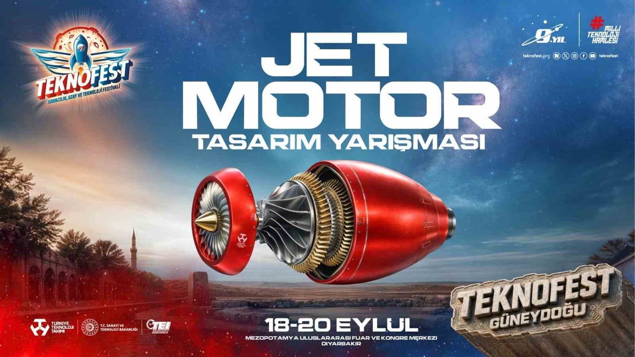 diyarbakır’da tamamlanan finalde genç mühendislerin jet motor tasarımları jüri karşısındaydı