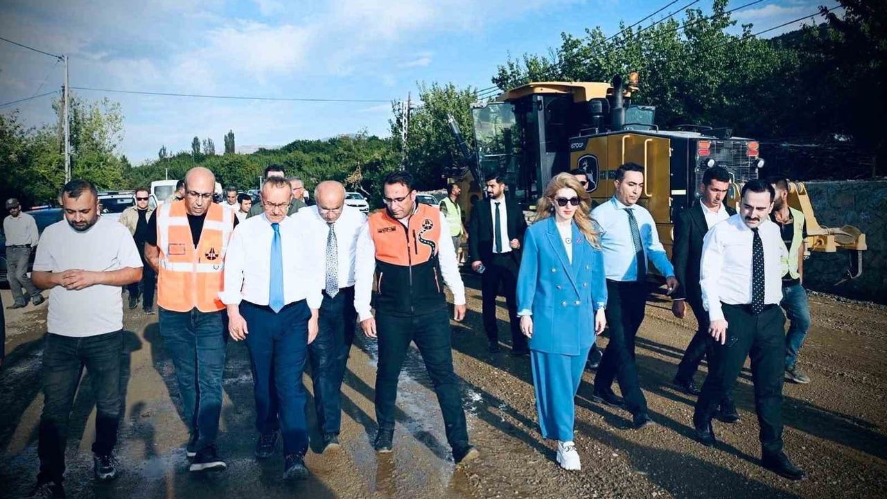 Doğanyol'da yeniden yapılanma ve yatırımlar sahada masaya yatırıldı