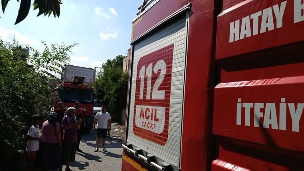 Dörtyol'da hızlı müdahaleyle ev yangını kontrol altına alındı