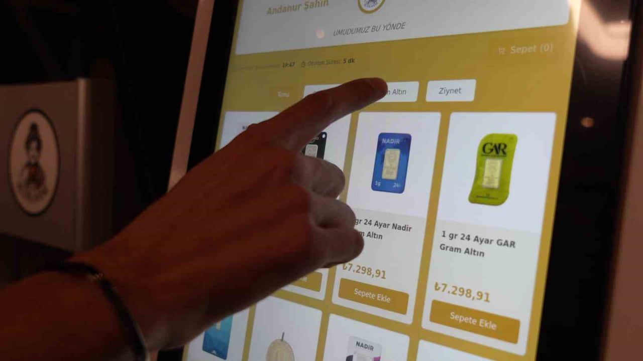 Düğünlerde altın telaşına son: kioskla seç, sigortalı kargo ile teslim al