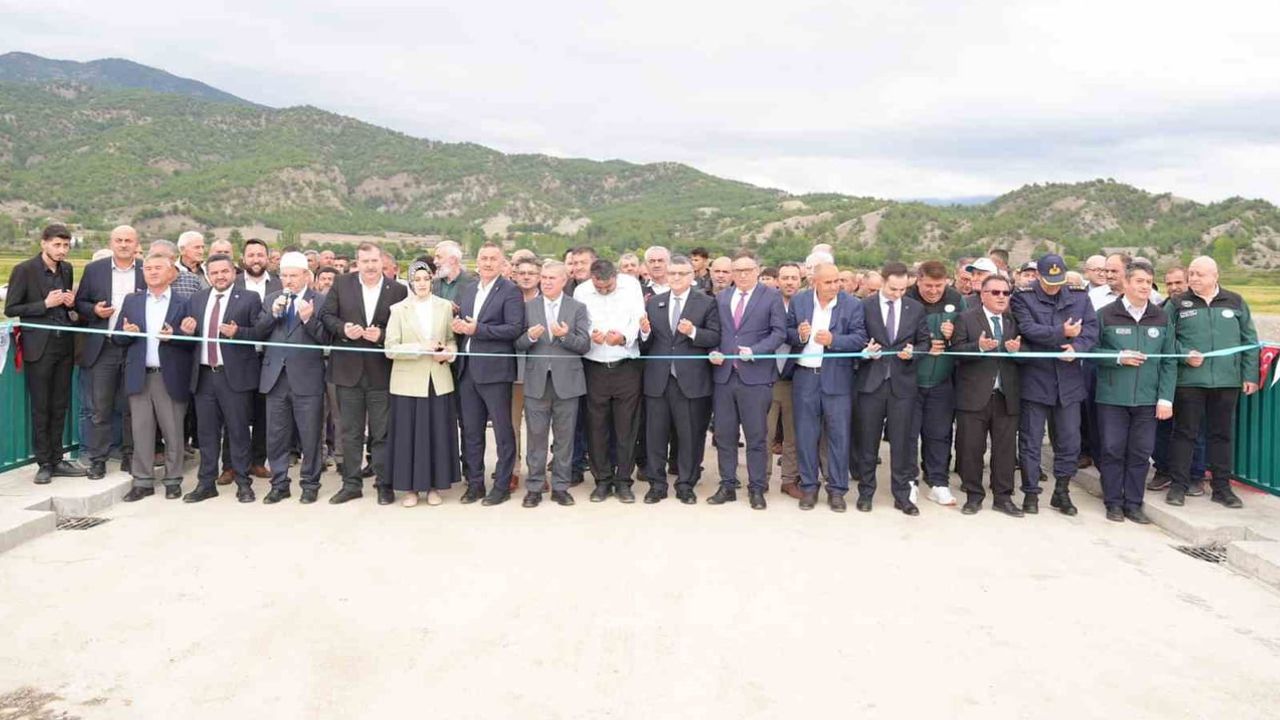 Durağan'da taşkına karşı iki köprülü çözüm tamamlandı