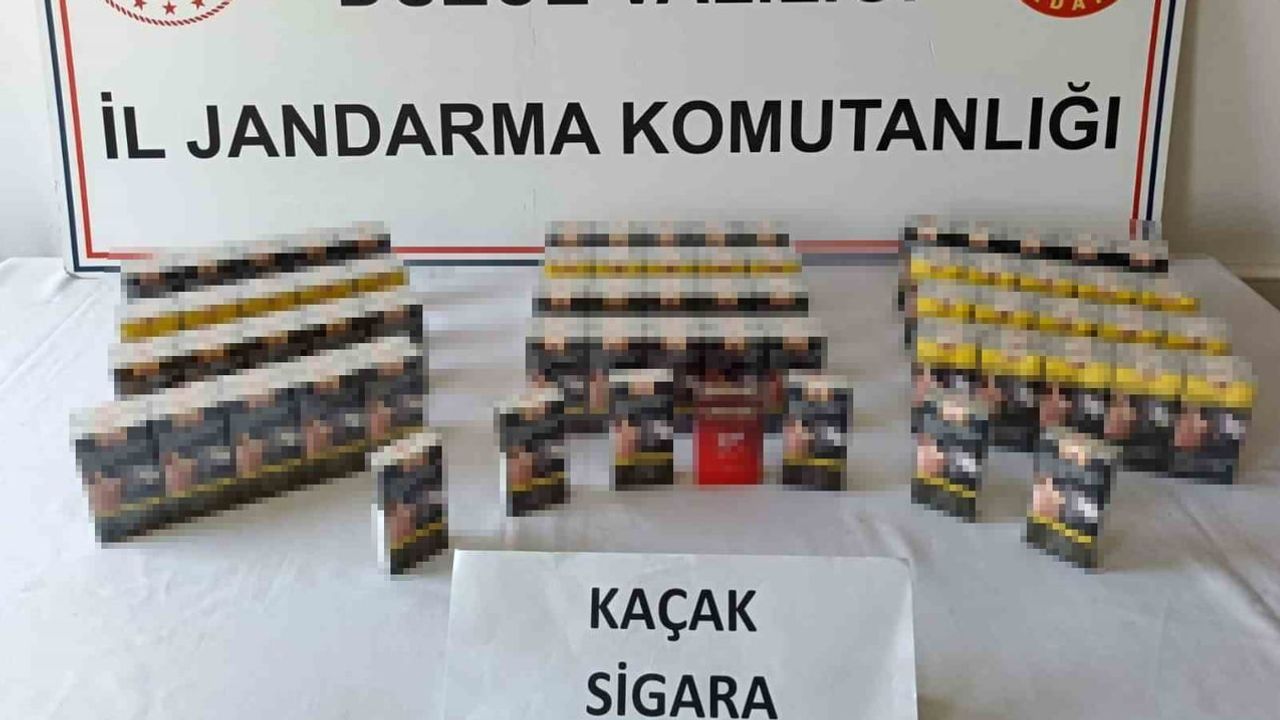 düzce'de kaçak ürünlere yönelik geniş çaplı operasyon