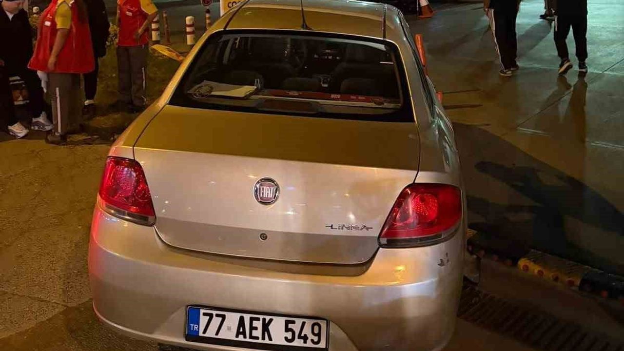 e-5'te ani manevra motosikletliyi hastanelik etti, anlar araç kamerasında