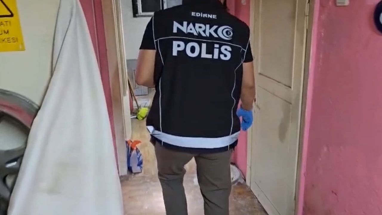 Edirne'de iki adreste skunk ve kenevir yetiştirme düzenekleri ele geçirildi