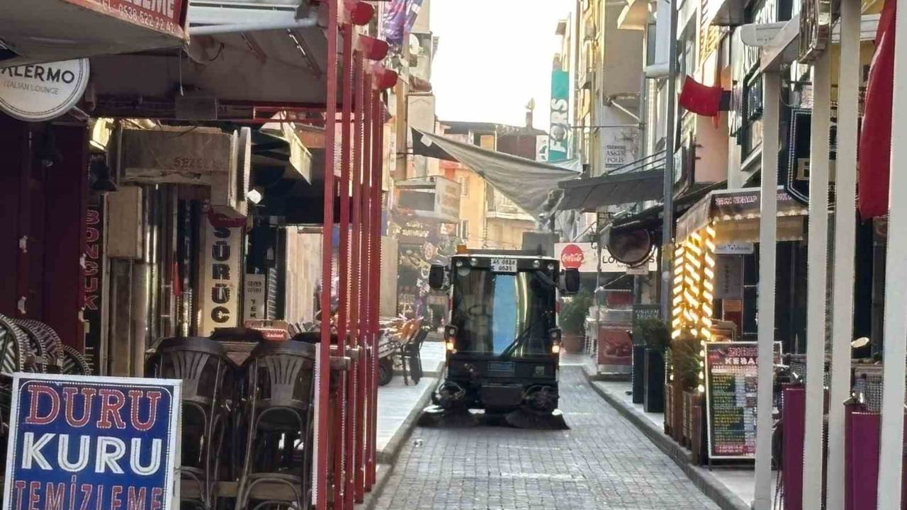 Efeler'de sabah seferberliği: Hasanefendi sokakları pırıl pırıl