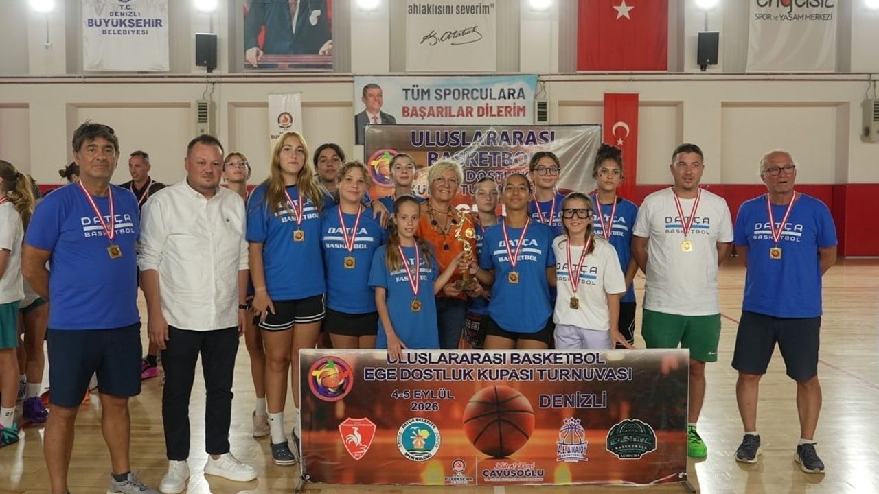 Ege köprüsü: Denizli'de dostluk ve basketbol buluşması