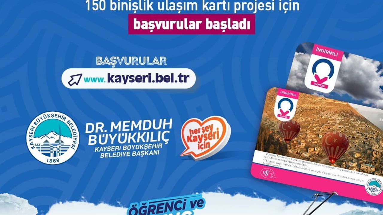 Eğitime erişimi kolaylaştıran destek: ihtiyaç sahibi öğrencilere aylık 150 binişlik kart