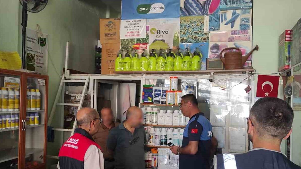 Elazığ'da güvenlik odaklı gübre ve tüp bayisi taraması