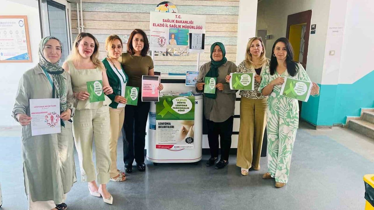 Elazığ'da lenfoma için erken tanı ve farkındalık seferberliği