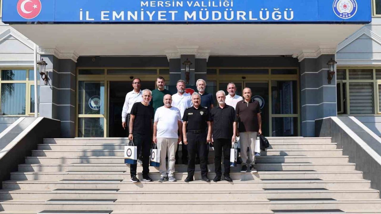 Emniyet müdürü Aktaş'tan veda ve teşekkür buluşması