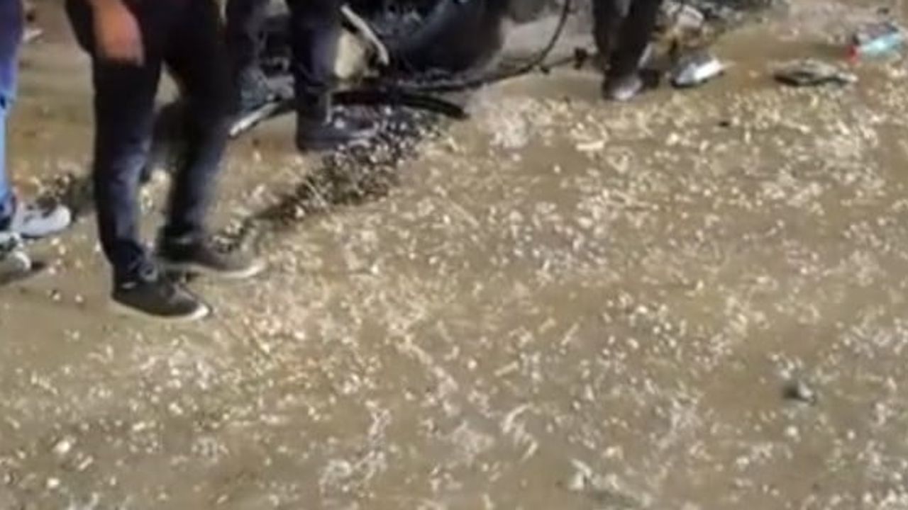 Erciş yeni sanayi çevresinde kontrolünü kaybeden otomobil takla attı, sürücü ağır yaralandı