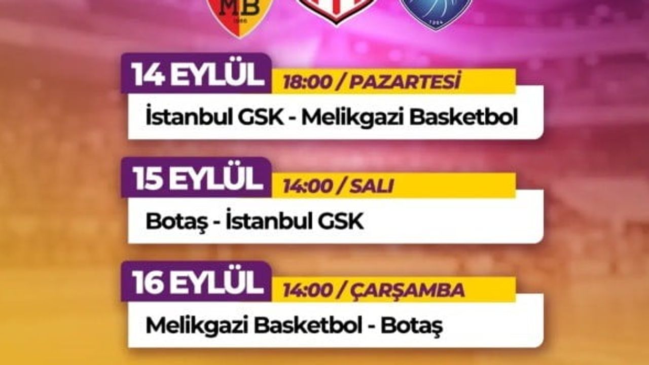 Erciyes cup 20. yılında Kayseri'de üç takımla buluşuyor