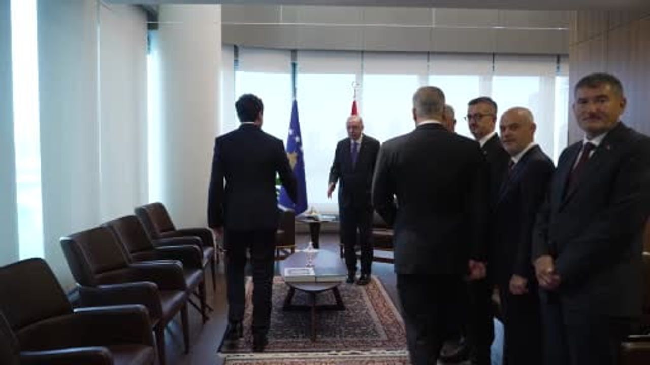 Erdoğan ile Kurti Türkevi'nde ikili ilişkileri masaya yatırdı
