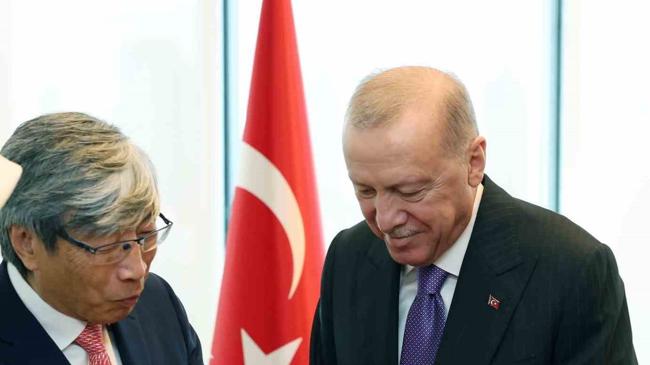 Erdoğan türkevi'nde Dr. Patrick Soon‑Shiong'u kabul etti