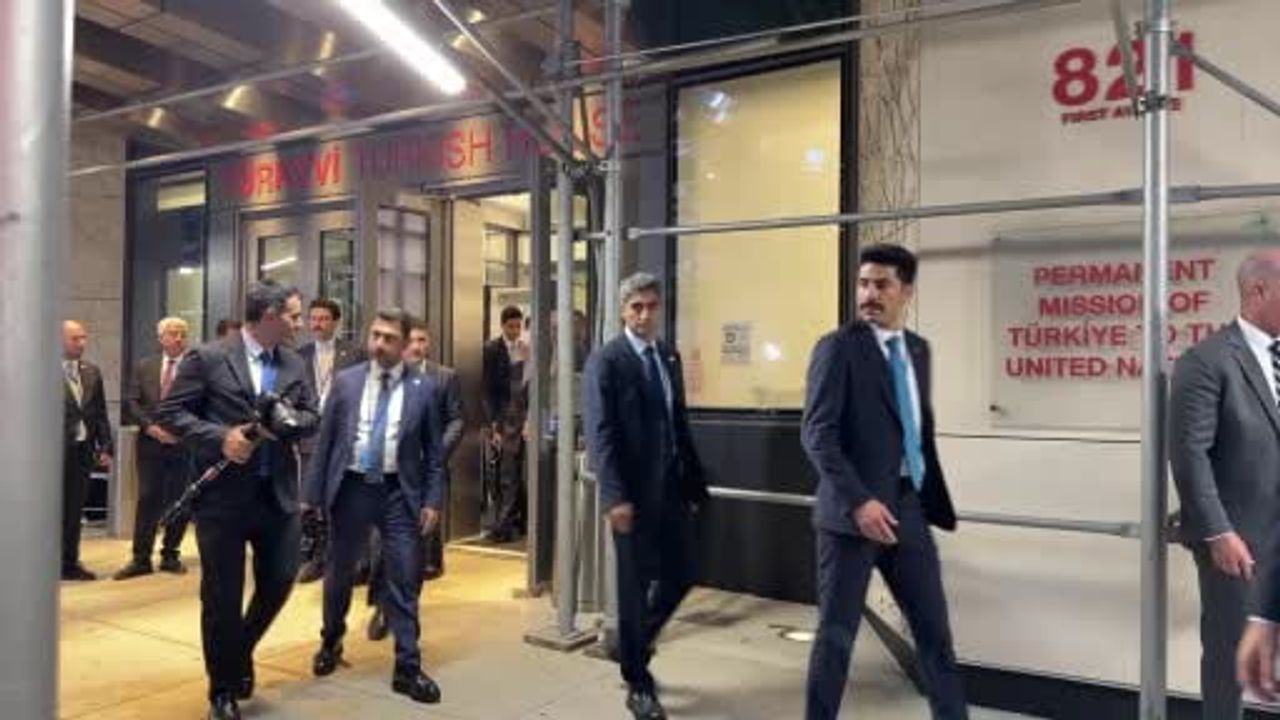 Erdoğan Türkevi'nden ayrıldı, Trump'ın vereceği yemeğe doğru