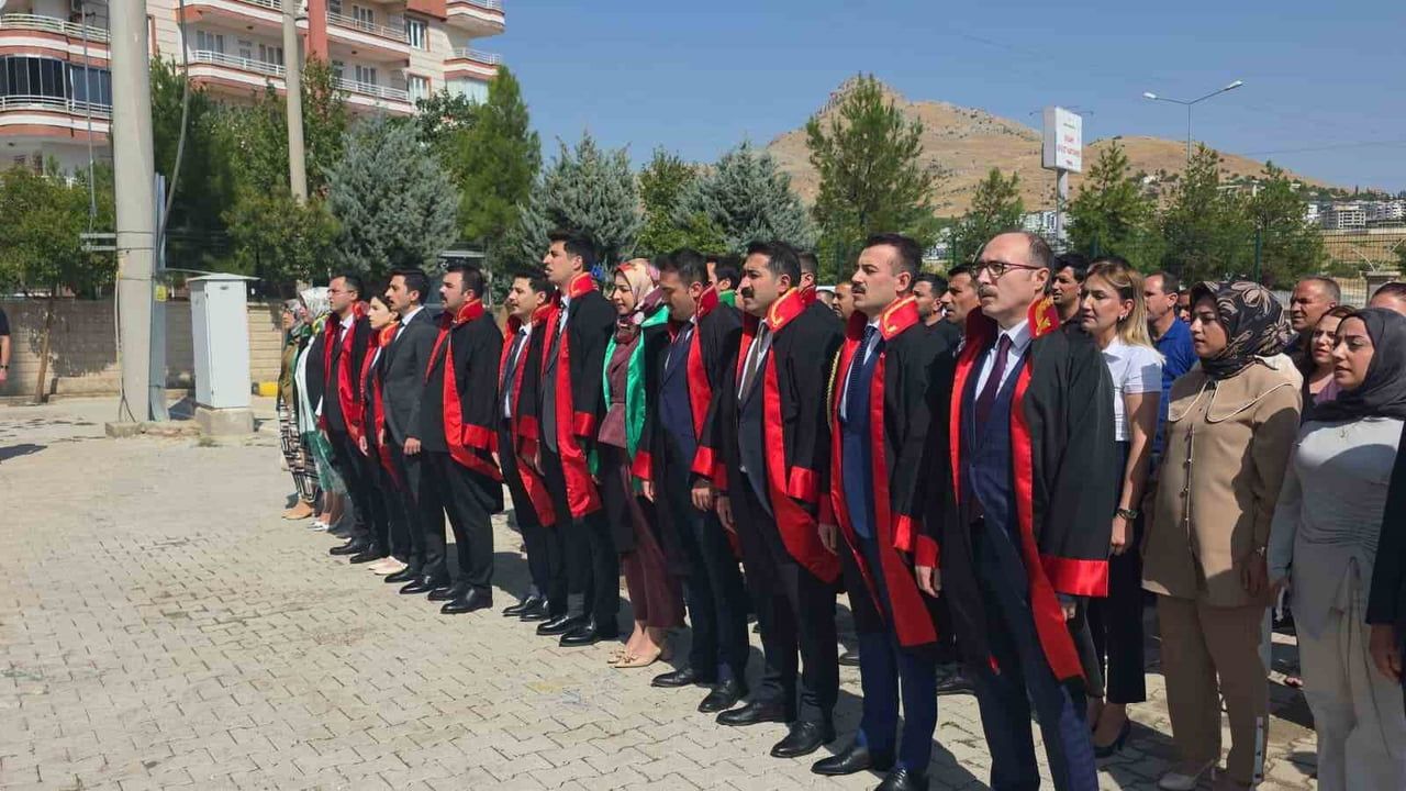 Ergani'de adli yıl törenle başladı