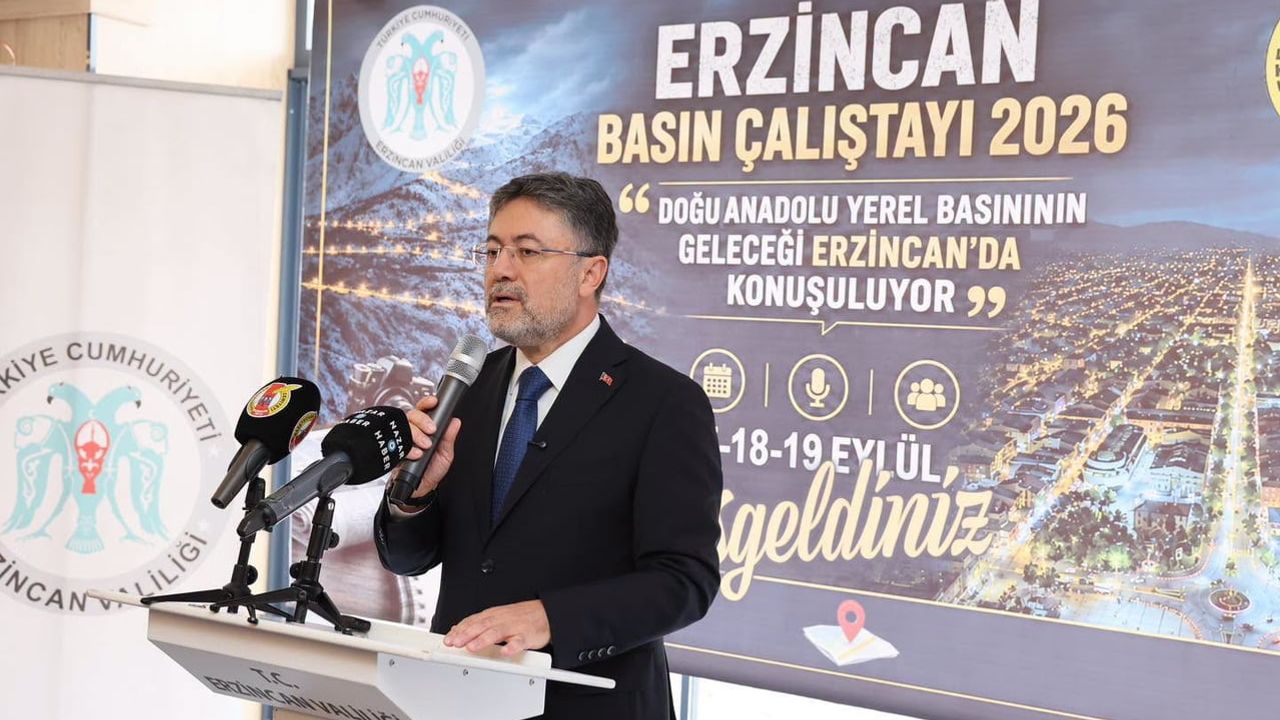 Erzincan basın çalıştayı'nda tarım ve medya gündemi ele alındı