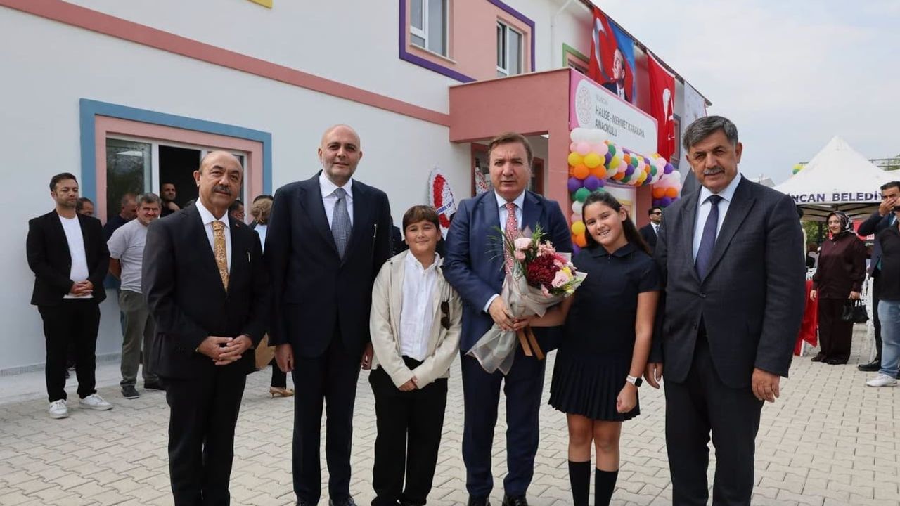 Erzincan'da Halise-Mehmet Karakaya Anaokulu hizmete açıldı: birlik ve iyilik ön planda