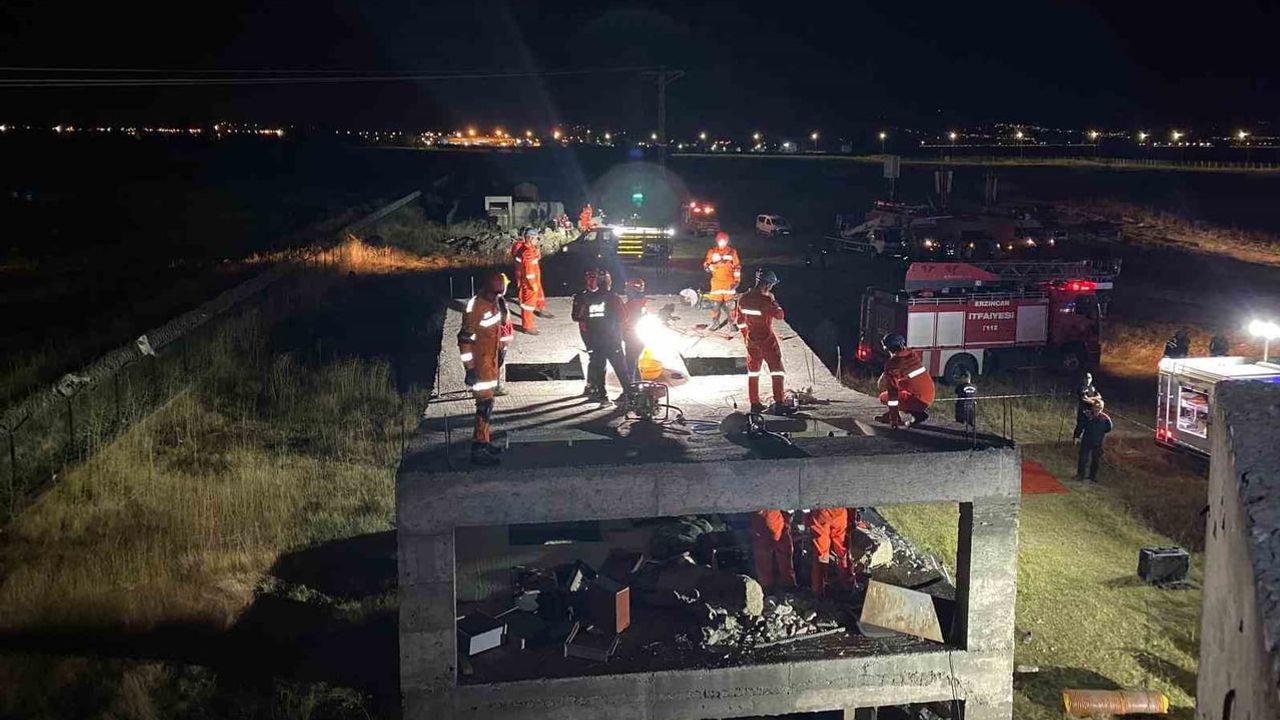 Erzincan'da kurumlar sınanıyor: bölge düzeyi deprem tatbikatıyla hazırlık testi
