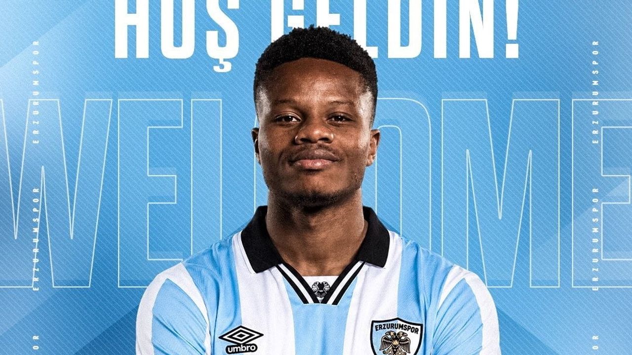Erzurumspor'da transfer döneminde üçüncü Ganalı hamlesi: Lawrence Agyekum kiralandı