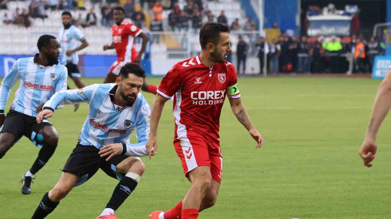 Erzurumspor devreyi Cardoso'nun golüyle önde tamamladı