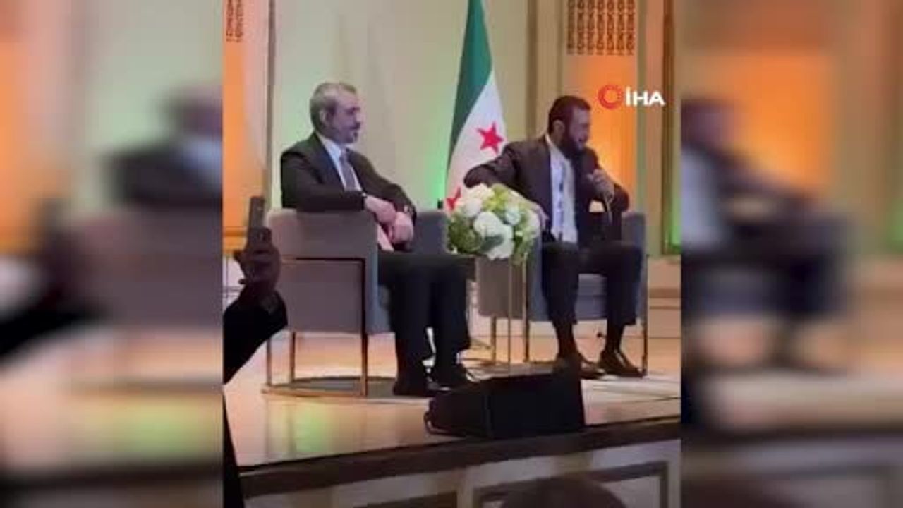 Eş-Şara New York'ta sandalye değiştirip espriyle karşılandı