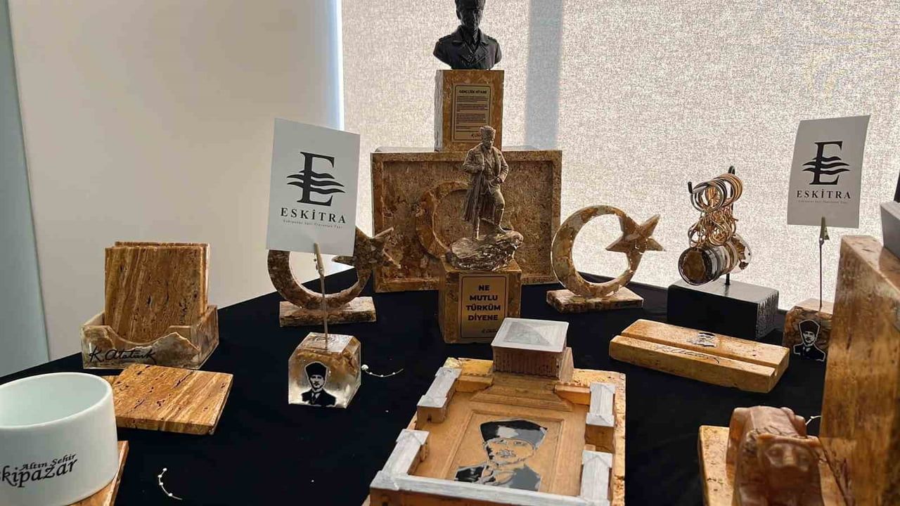 Eskipazar sarı traverten taşı markalaşıyor: taşın hikâyesi ürünlere dönüşüyor