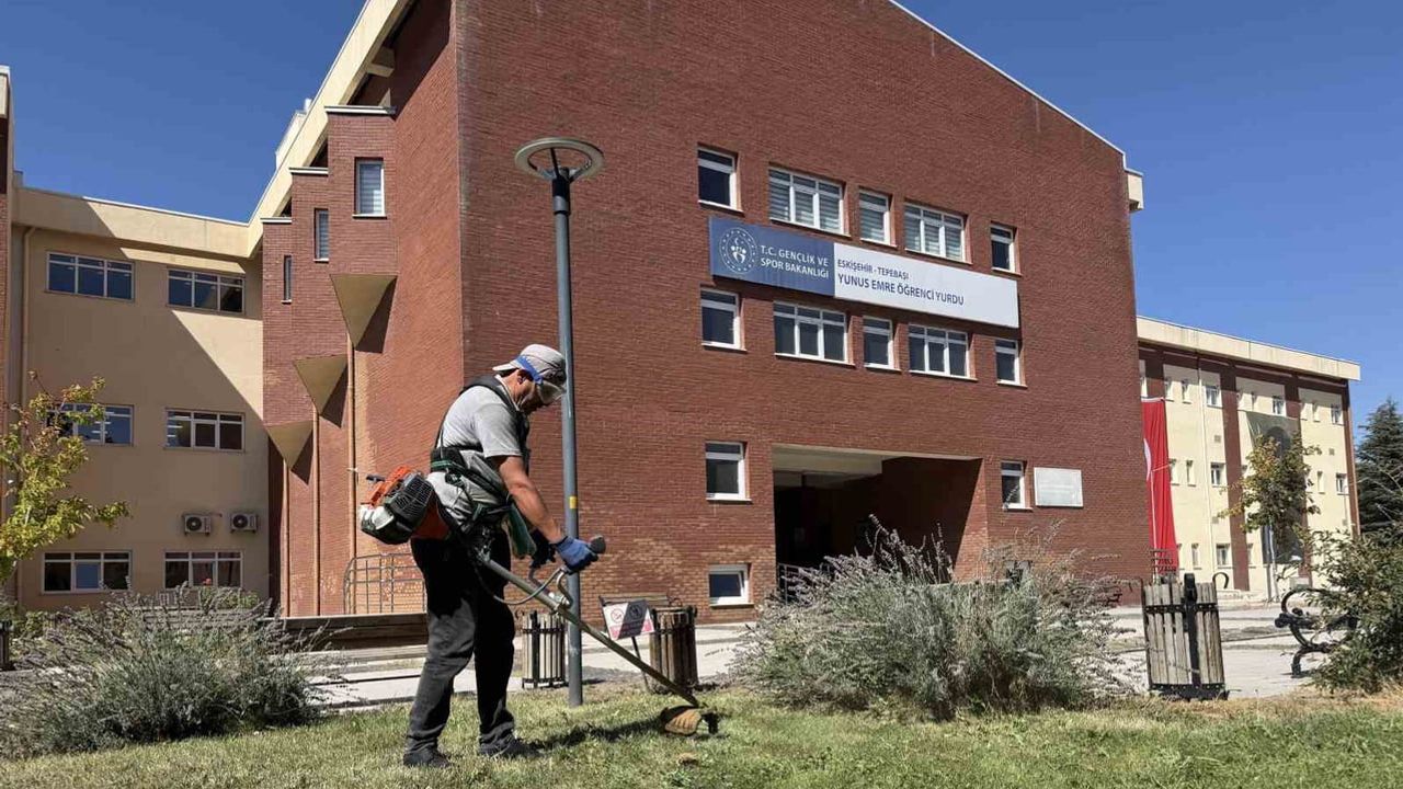Eskişehir yurtları 30 milyonluk bakımın ardından 18 bin 500 kapasiteli döneme hazırlanıyor