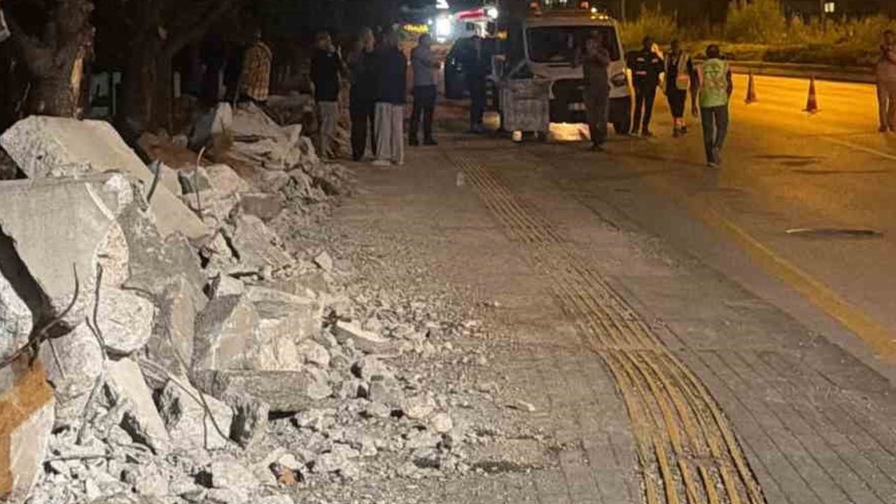 Etimesgut’ta yol çalışması sonrası 11 ağacın kesilmesi mahalleliyi üzdü