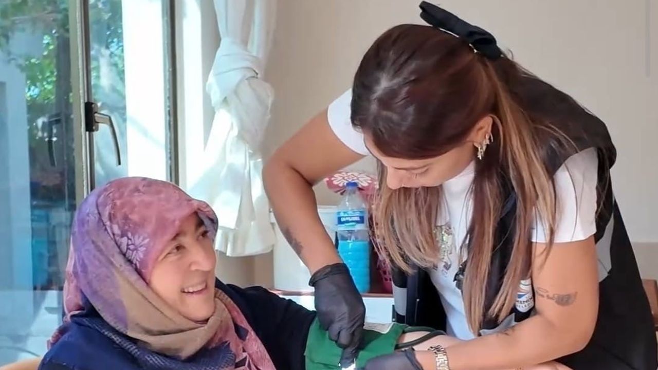 Evde sağlık hizmetleriyle günlük yaşam kolaylaşıyor: İskenderun'da takip ve nakil desteği
