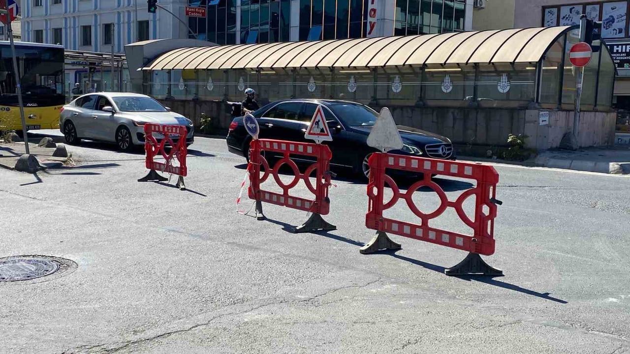 Eyüpsultan'da İSKİ kazısı doğalgaz sızıntısına yol açtı