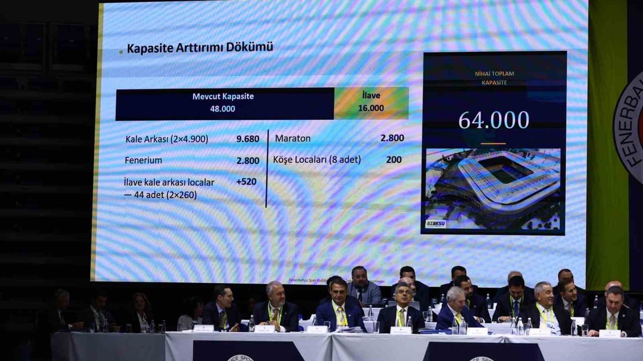 Fenerbahçe Şükrü Saracoğlu’nu 64 bine taşıyacak projeyi yönetici şahsen finanse edecek