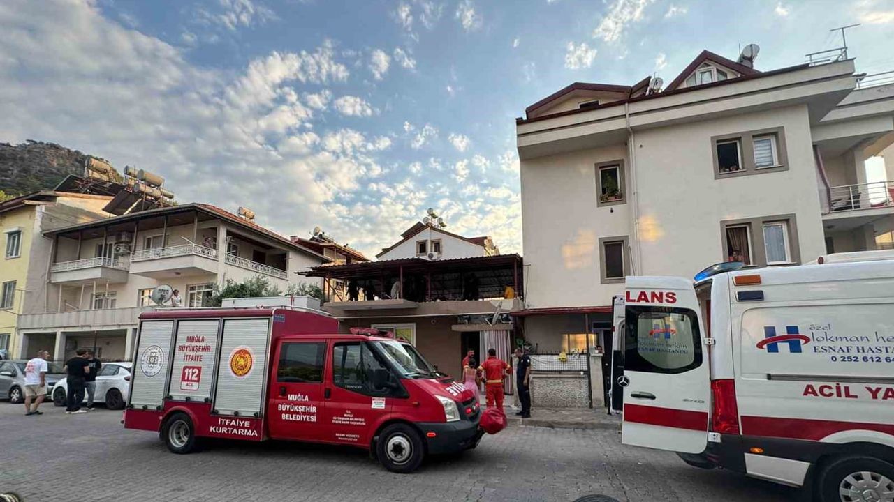 Fethiye'de apartmanda asansör boşluğu can aldı