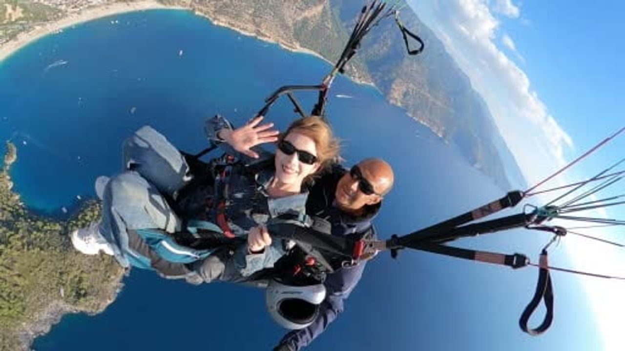 Fethiye semalarında her üç uçuştan biri Çinli turistlere ait