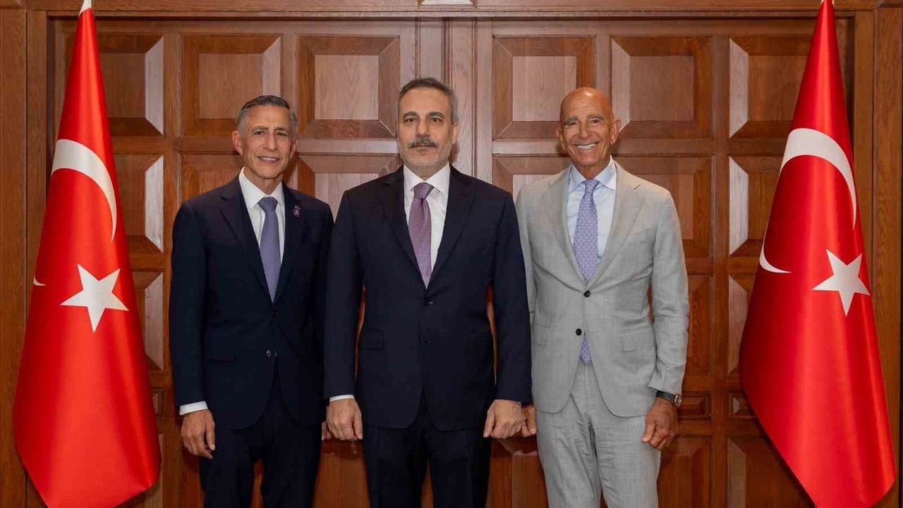 Fidan, Tom Barrack ve Darrell Issa ile başkentte görüştü
