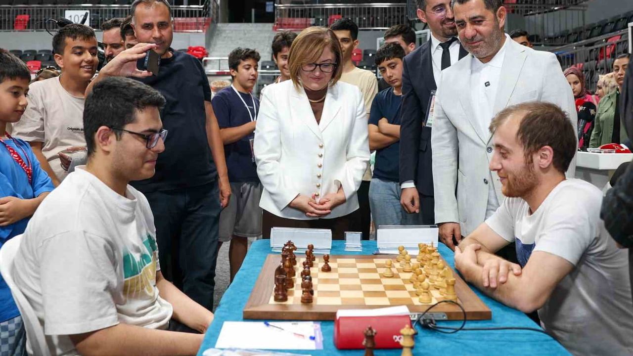 Gaziantep dünyayı satranç masasına çağırdı: Gazi Open başladı