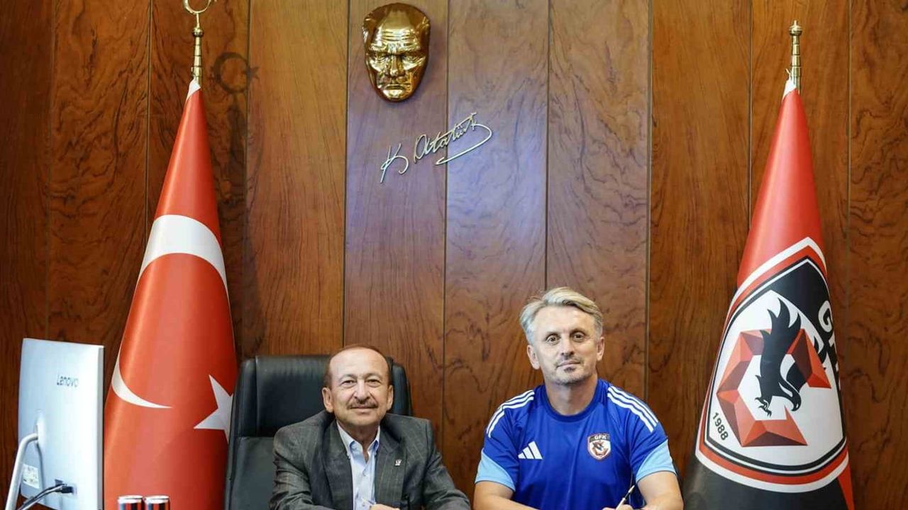 Gaziantep FK'de yeni dönem: Orhan Ak göreve başladı