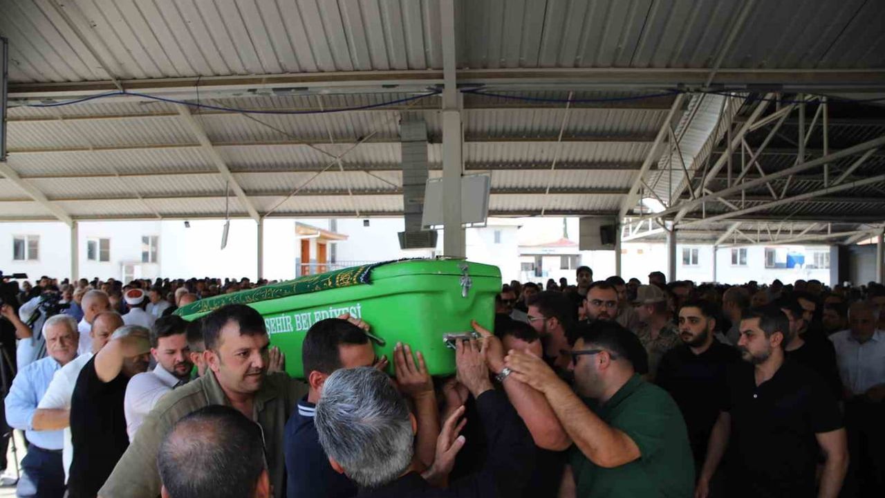 Gaziantep'te son görev: Girne açıklarında ölen emlakçı için veda