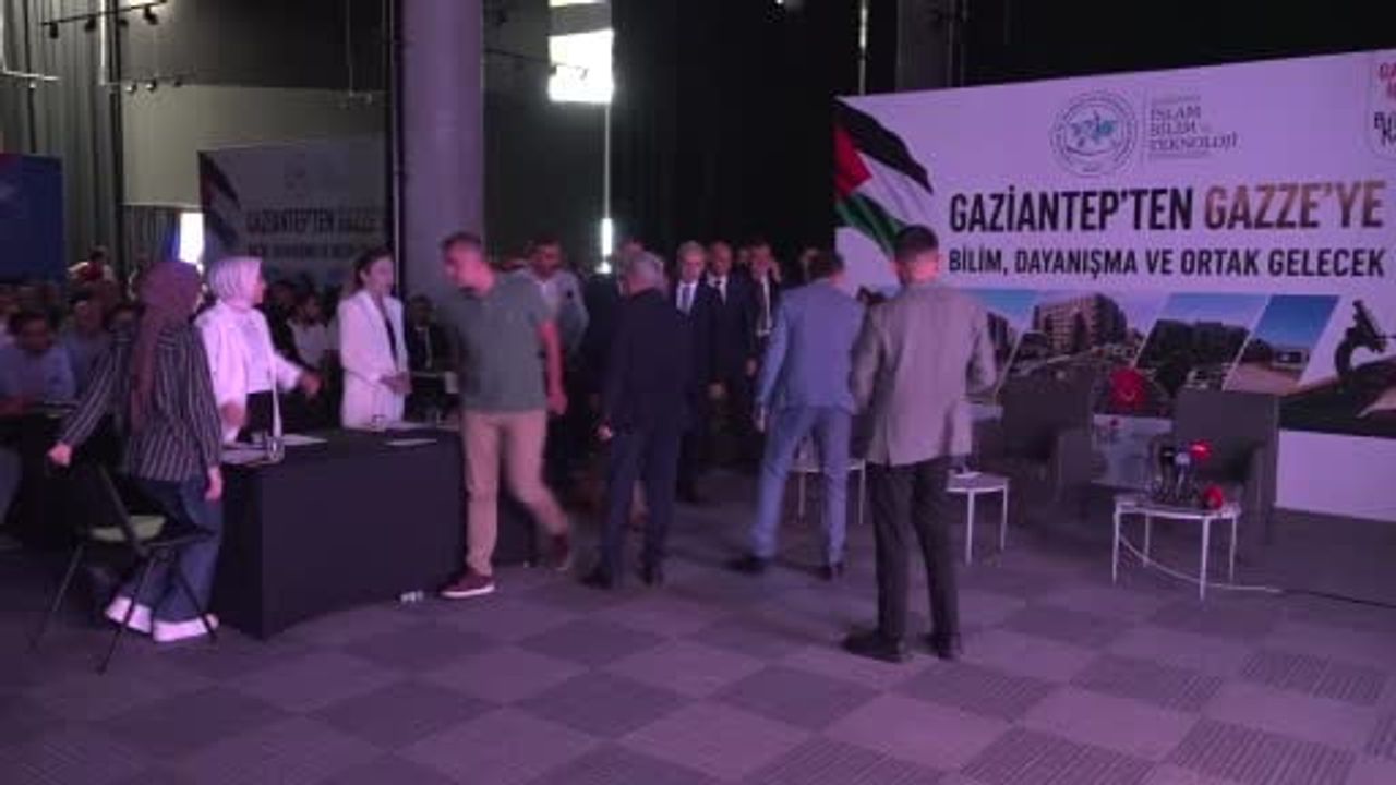 Gaziantep'ten Gazze'ye bilimsel köprü kuruldu: üniversiteler dayanışmayla ortak geleceğe odaklandı