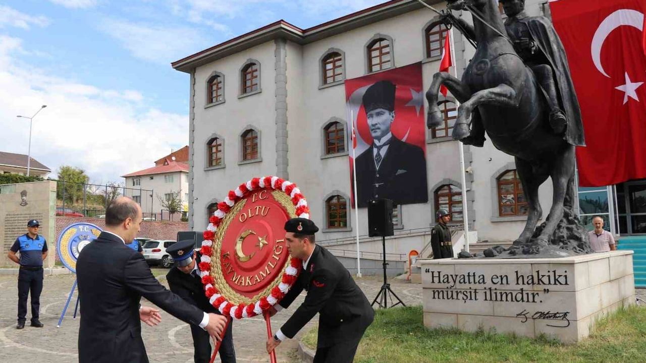 Gaziler günü Oltu'da birlik ve saygıyla anıldı