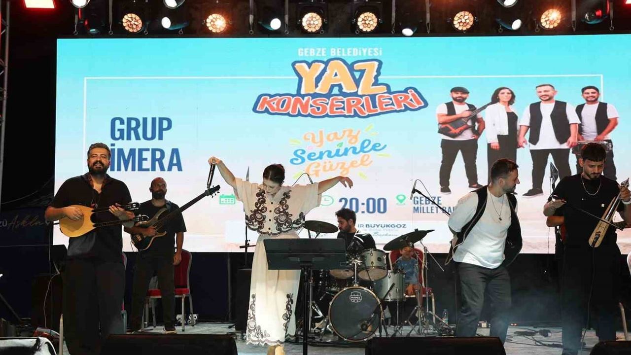 Gebze'de yazın finali: Karadeniz şarkıları ve ortak coşku