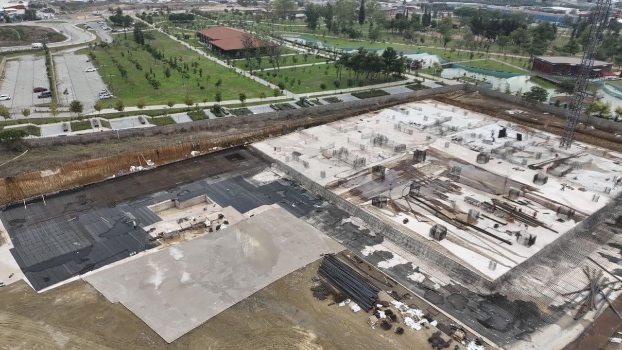 Gebze Millet Bahçesi'ne çok amaçlı cami inşa ediliyor