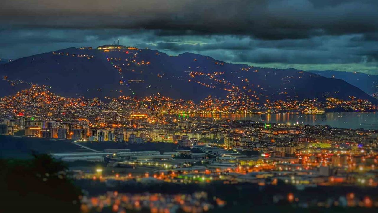 Geceye açılan pencere: Ordu'nun ışıkları