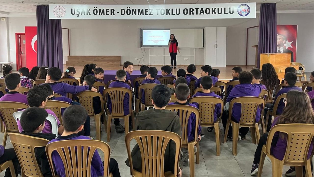 Geleceğin tüketicilerine israfı durdurma dersi