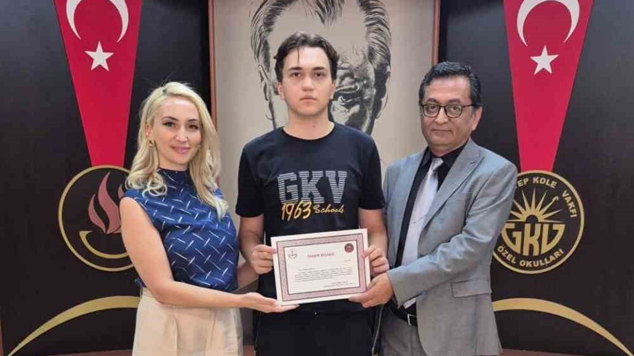 Genç araştırmacı lise sıralarından uluslararası TDT raporuna katkı sundu