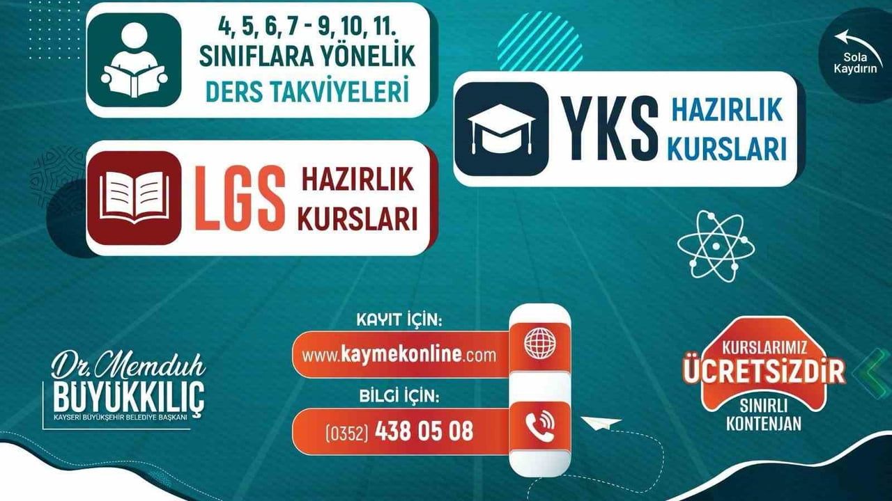 Genç KAYMEK 10 merkezde ücretsiz eğitim ve sınav hazırlığı sunuyor