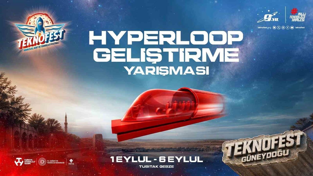 Genç mühendisler hızın sınırlarını zorluyor: Hyperloop finali Gebze'de