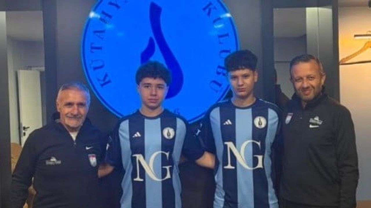 Gençten profesyonele: Tavşanlı Erdemspor'dan Kütahyaspor'a iki yeni yetenek