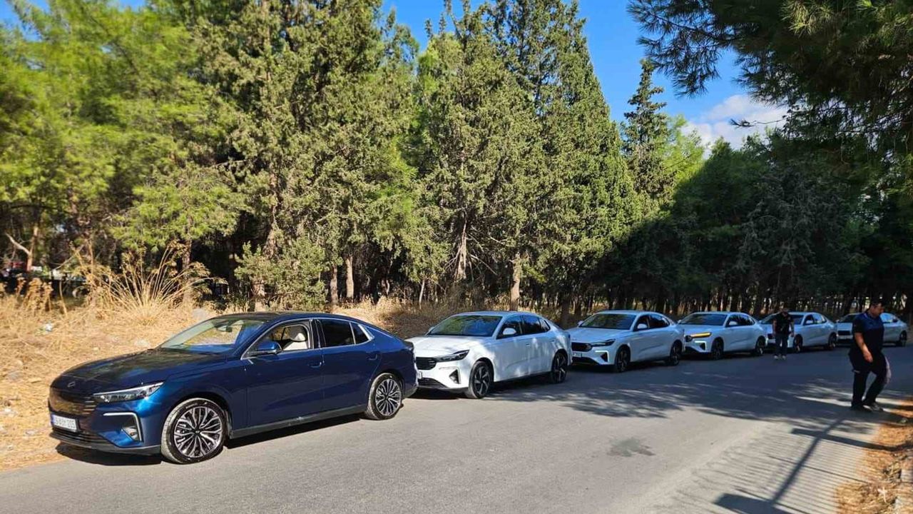 Germencik belediye hizmetlerine elektrikli Togg'lar katıldı