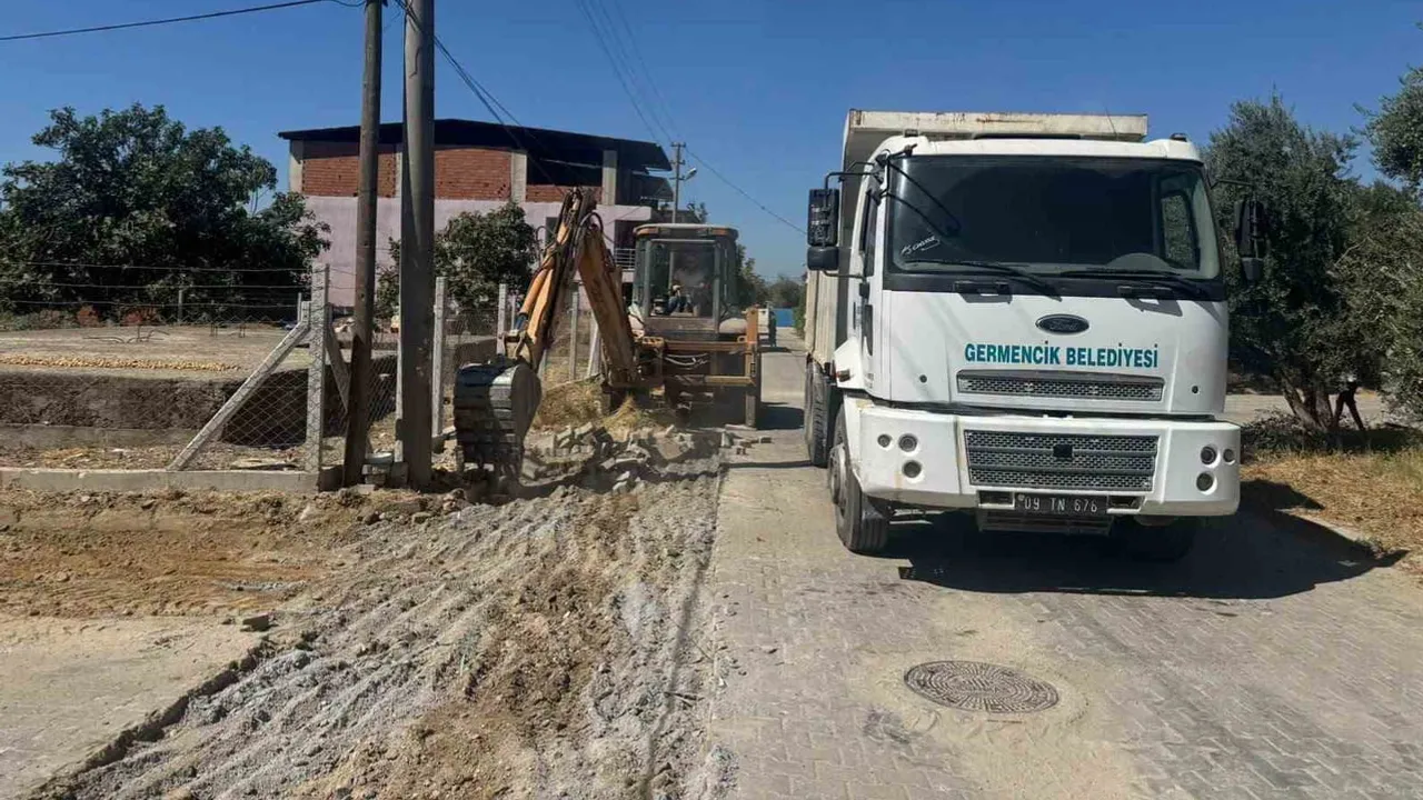 Germencik'te sokaklar yenileniyor: erişilebilirlik ve estetik öncelik oldu